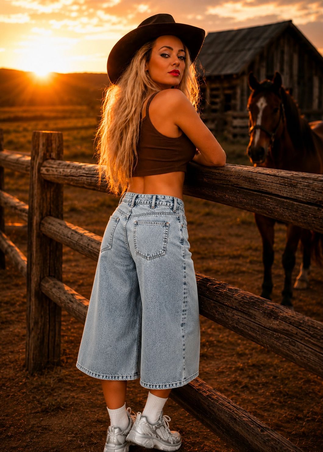 Bermuda jeans