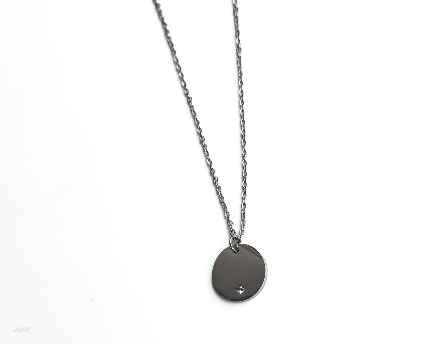 Ketting met steentje gepersonaliseerd