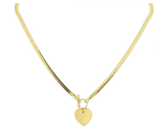 Graveer ketting hart
