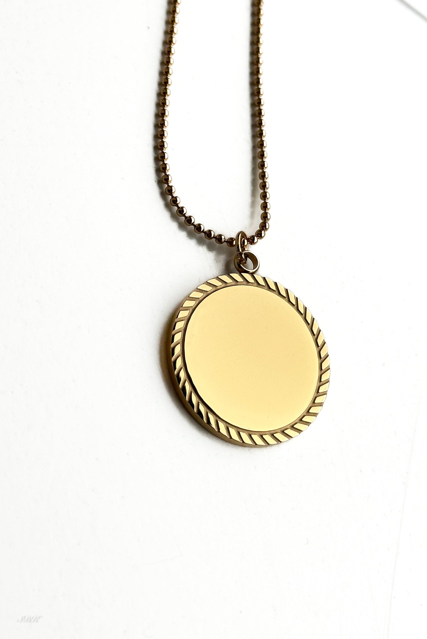 Gepersonaliseerde ketting rond