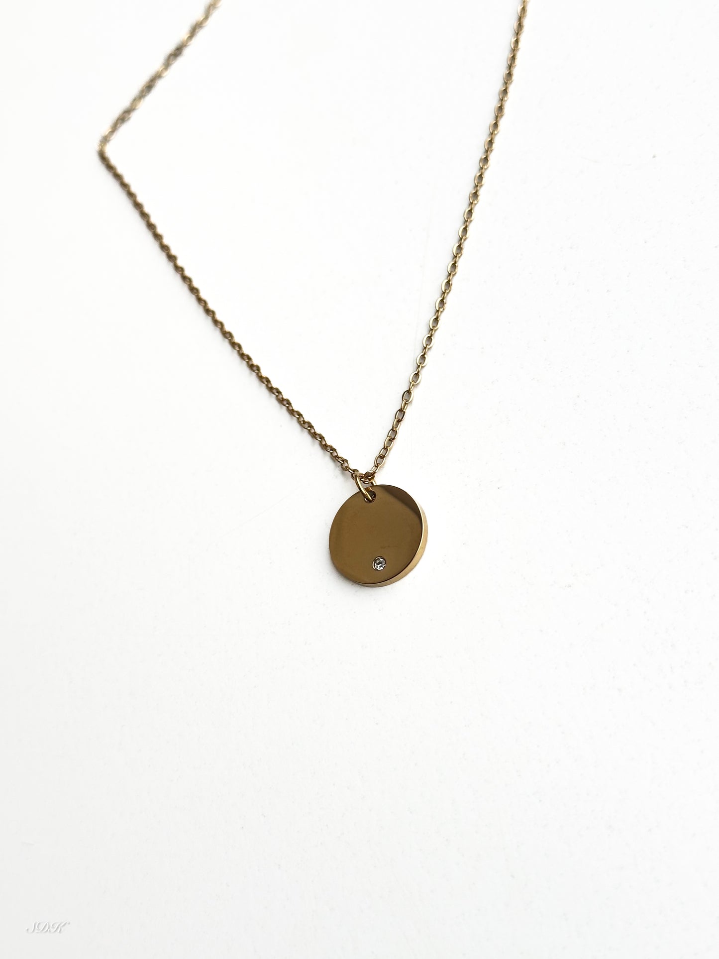 Ketting met steentje gepersonaliseerd