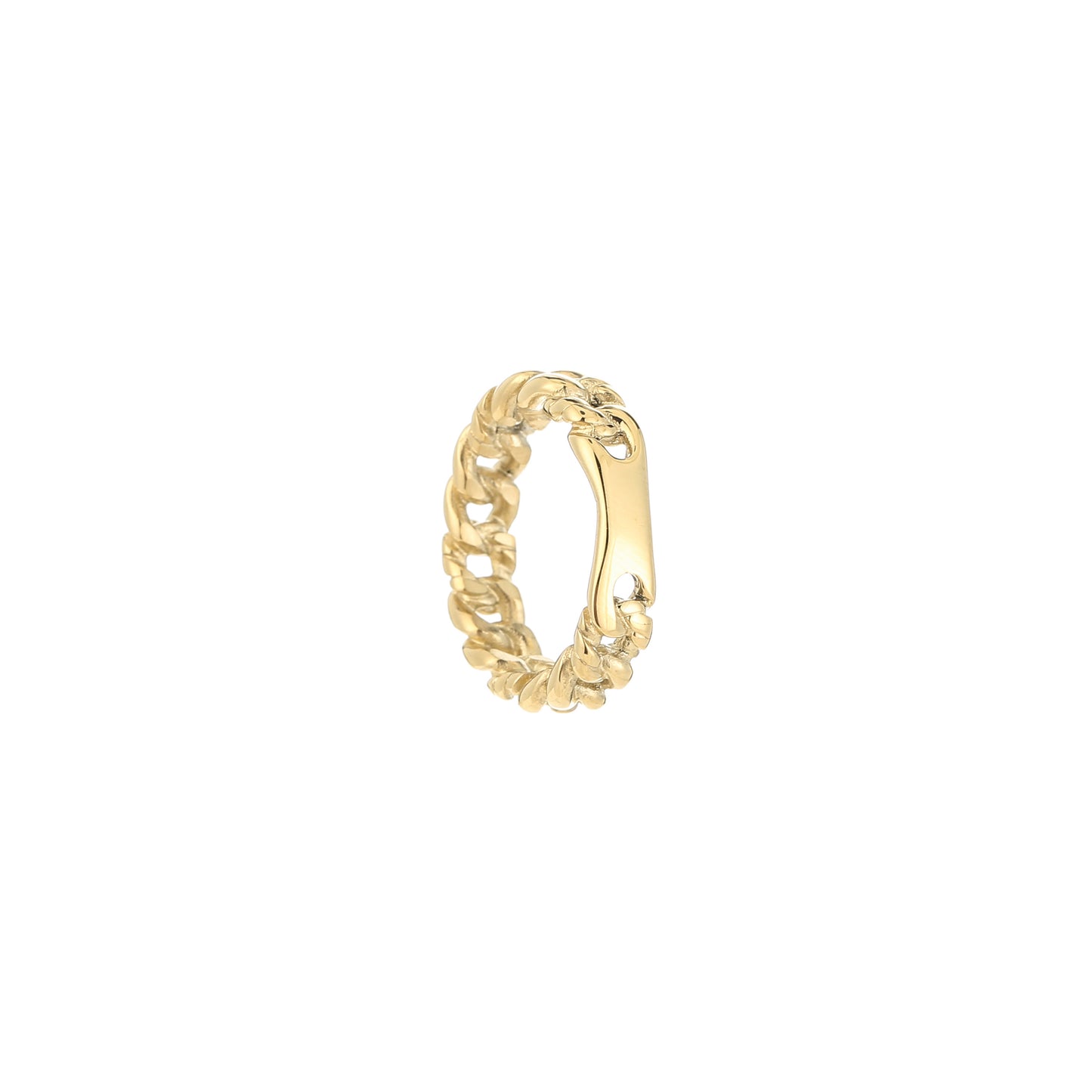 schakel ring met plaatje