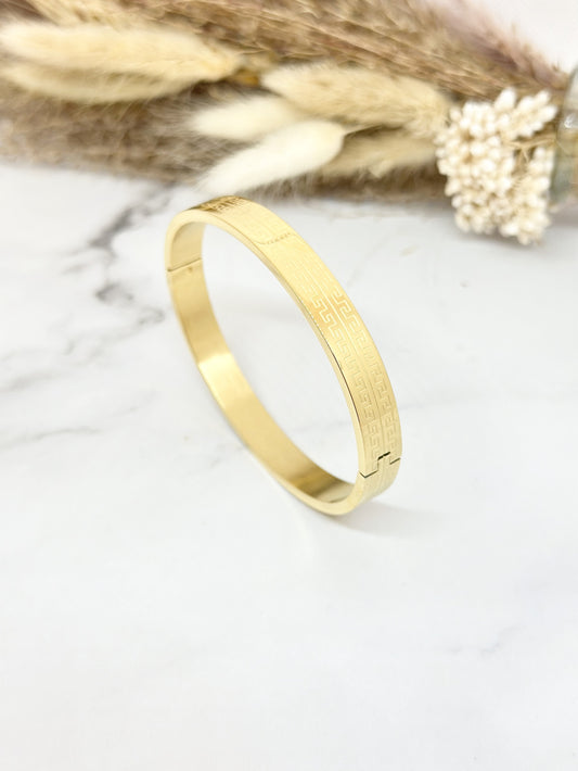 slavenarmband met dubbele op drukking