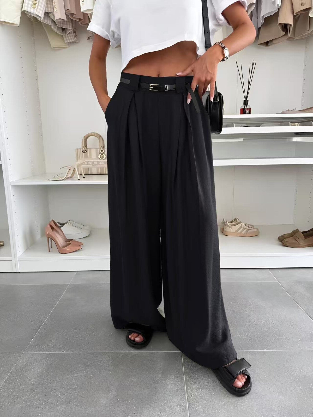 linnen broek