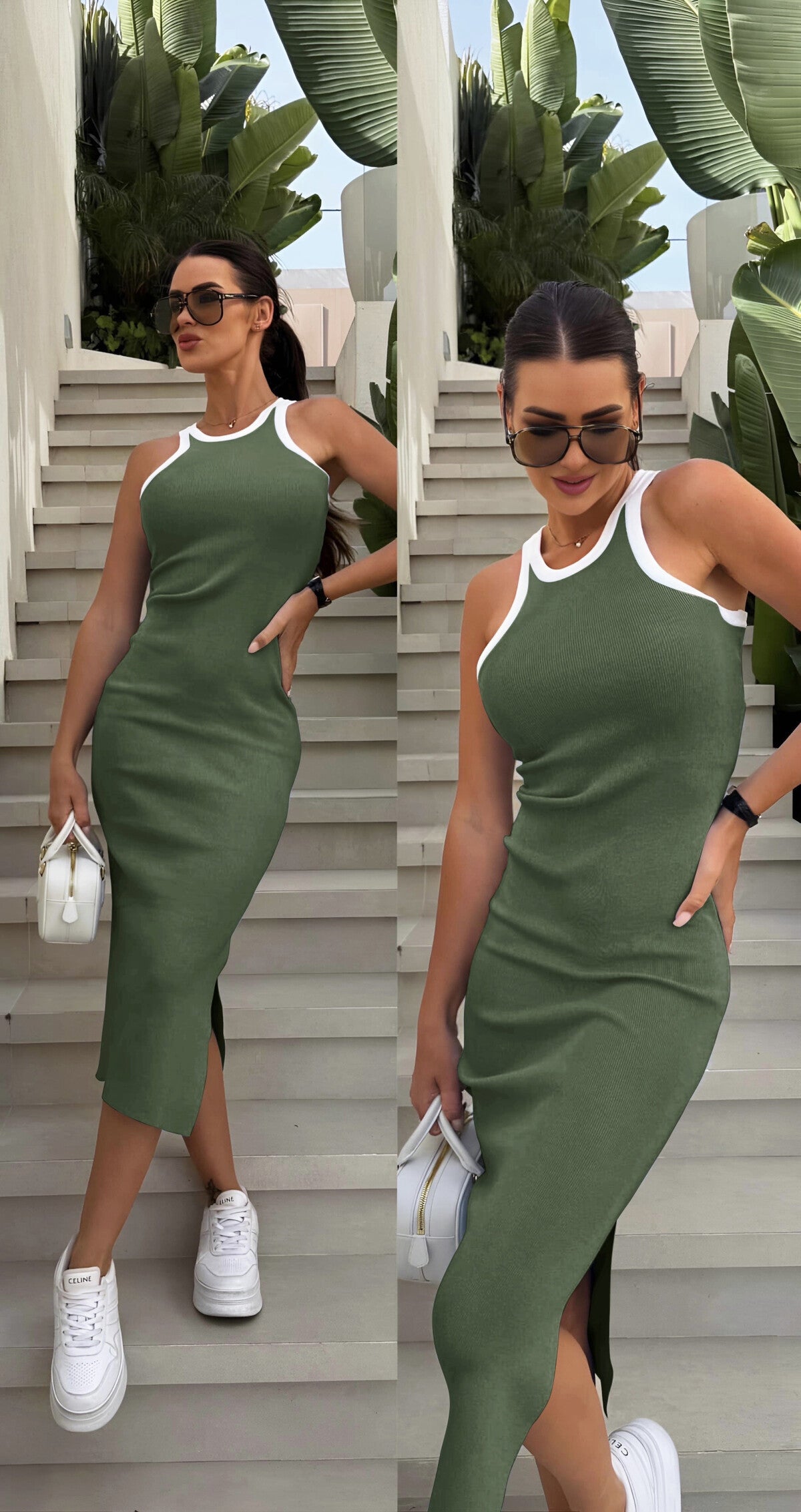 stretch jurk